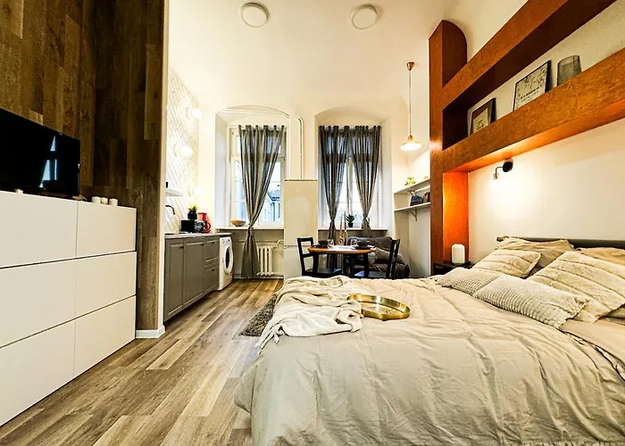 Walk 50m To Market Square & Rynek! Stylish 1br, Kitchen 公寓 弗罗茨瓦夫